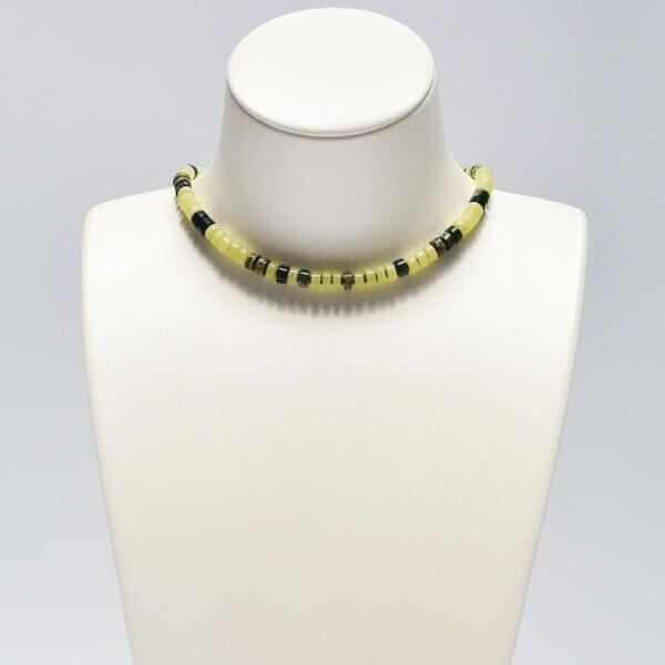 Multi Agate Choker Necklace 14"-18" Adjustable