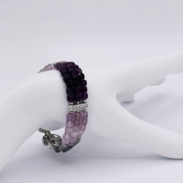 Fluorite Bracelet 6 1/2" - Image 8