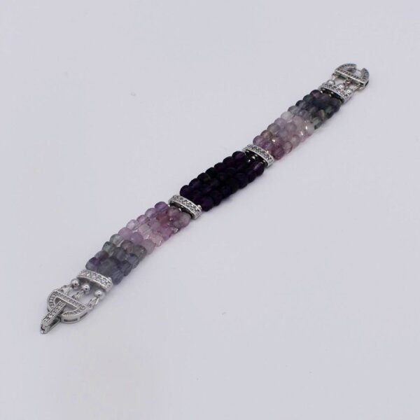 Fluorite Bracelet 6 1/2" - Image 3