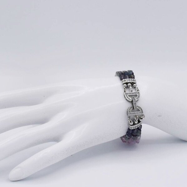 Fluorite Bracelet 6 1/2" - Image 5