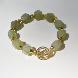 Green Jade - 6 3/4" Bracelet