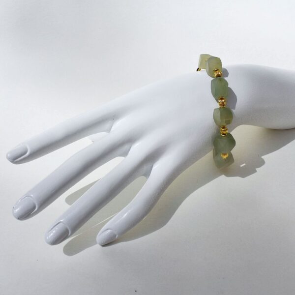 Green Jade - 6 3/4" Bracelet - Image 4