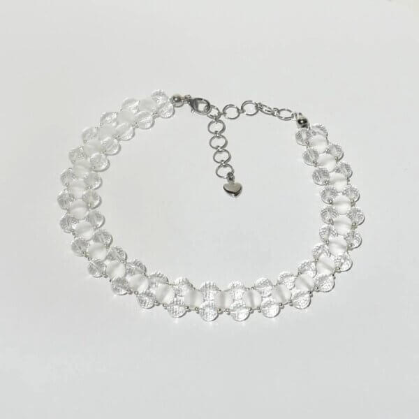 Quartz Choker Necklace - 14" to 17" Adjustable - Image 5