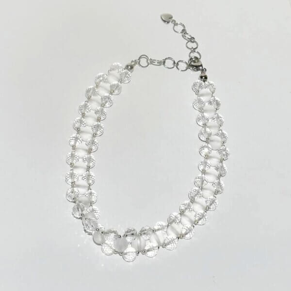 Quartz Choker Necklace - 14" to 17" Adjustable - Image 6